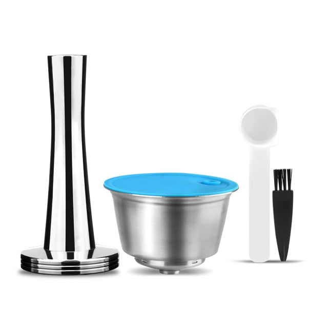 Refillable Coffee Capsule For Dolce Gusto Reusable Stainless Steel Filter Cup For Nescafe Cofee Machine Crema Maker
