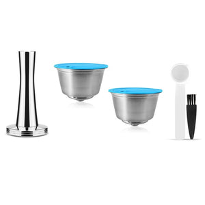 Refillable Coffee Capsule For Dolce Gusto Reusable Stainless Steel Filter Cup For Nescafe Cofee Machine Crema Maker
