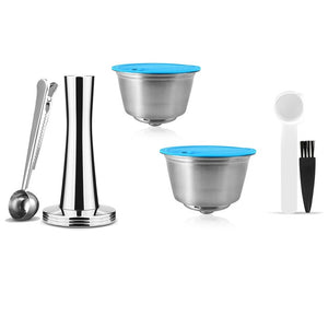 Refillable Coffee Capsule For Dolce Gusto Reusable Stainless Steel Filter Cup For Nescafe Cofee Machine Crema Maker