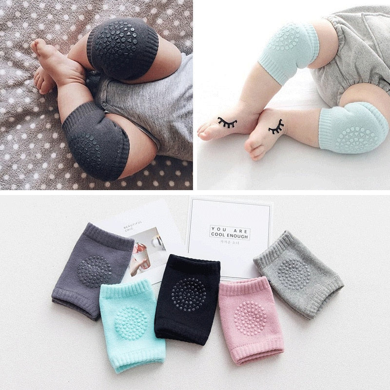 1 Pair baby knee pad kids safety crawling elbow cushion infant toddlers baby leg warmer knee support protector baby kneecap