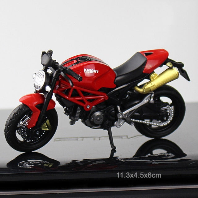 KaKBeir 1:18 Home Children Plastic Car Decor Off-road Vehicle Collection Office Model Toy Diecast Motorcycle Simulation Portable