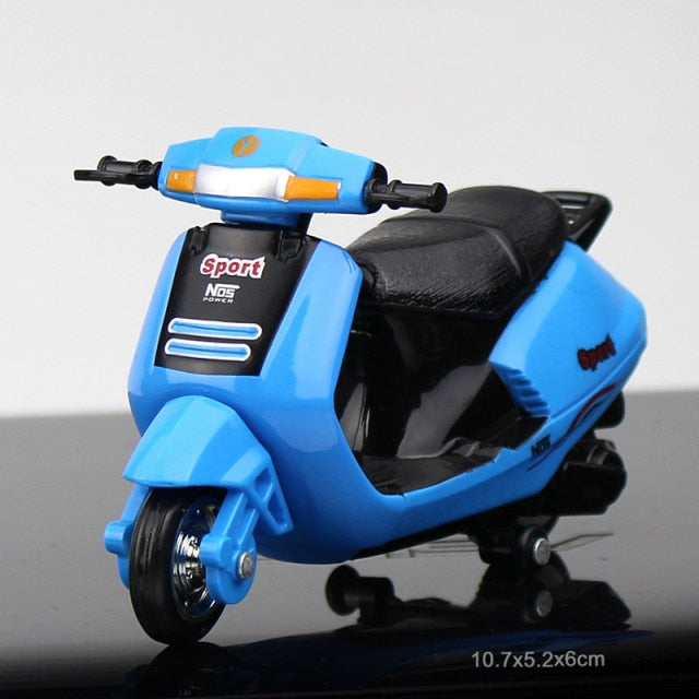 KaKBeir 1:18 Home Children Plastic Car Decor Off-road Vehicle Collection Office Model Toy Diecast Motorcycle Simulation Portable