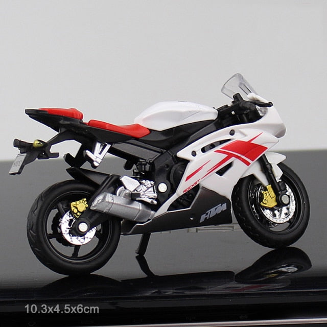 KaKBeir 1:18 Home Children Plastic Car Decor Off-road Vehicle Collection Office Model Toy Diecast Motorcycle Simulation Portable