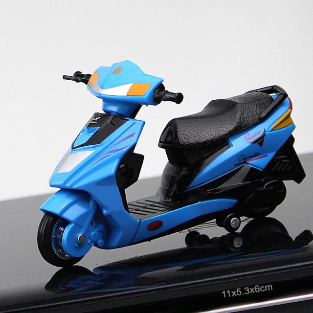 KaKBeir 1:18 Home Children Plastic Car Decor Off-road Vehicle Collection Office Model Toy Diecast Motorcycle Simulation Portable