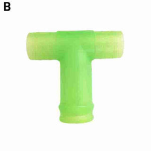 1PC Beer Snorkel Straw Beer Bong Funnel Slammer Double Snorkel Drinking Beer Bar Tools Festivals Party Dispenser Y1F5