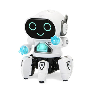 Dance Music 6 Claws Robot Octopus Spider Robots Vehicle Birthday Gift Toys For Children Kids Early Education Baby Toy Boys Girls