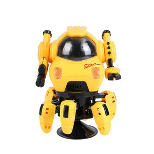 Dance Music 6 Claws Robot Octopus Spider Robots Vehicle Birthday Gift Toys For Children Kids Early Education Baby Toy Boys Girls