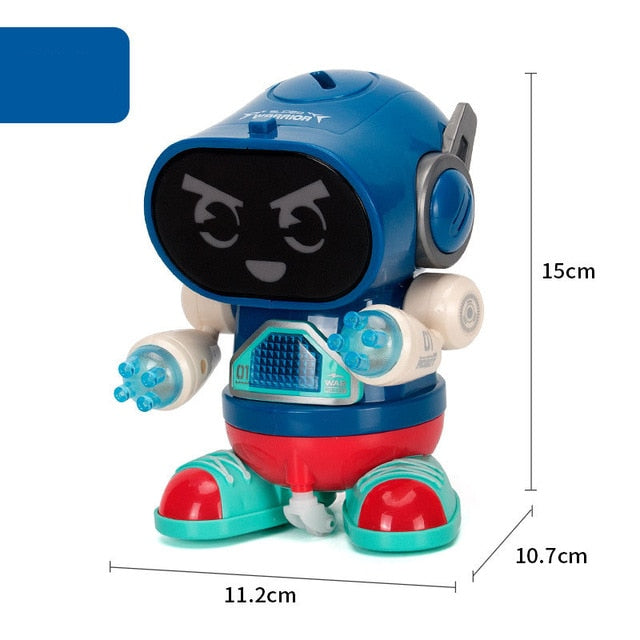 Dance Music 6 Claws Robot Octopus Spider Robots Vehicle Birthday Gift Toys For Children Kids Early Education Baby Toy Boys Girls