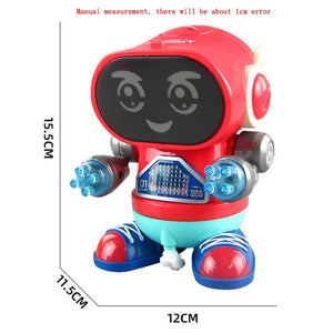 Dance Music 6 Claws Robot Octopus Spider Robots Vehicle Birthday Gift Toys For Children Kids Early Education Baby Toy Boys Girls