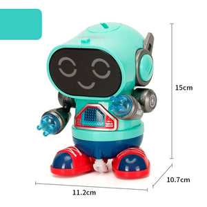 Dance Music 6 Claws Robot Octopus Spider Robots Vehicle Birthday Gift Toys For Children Kids Early Education Baby Toy Boys Girls