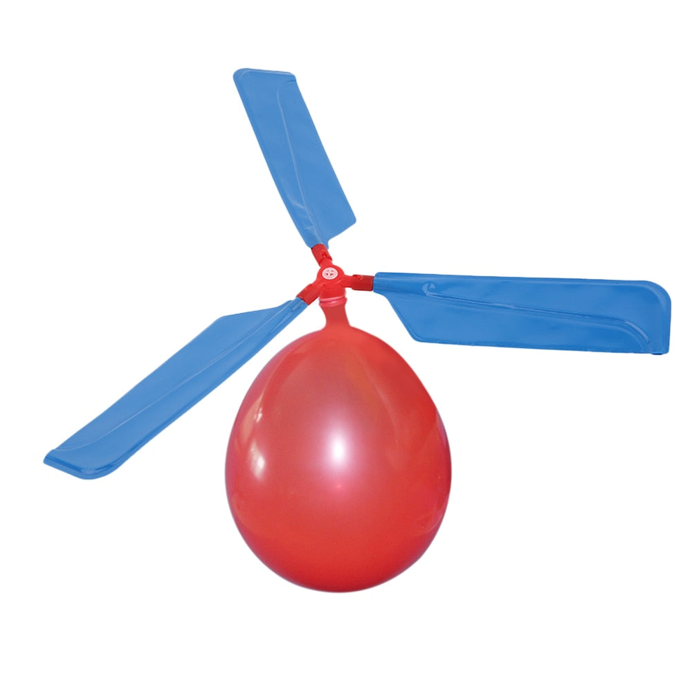 Balloon Helicopter Environmental Creative Toys Balloon Aircraft Propeller Kids Traditional Classic Flying Toys New Sale
