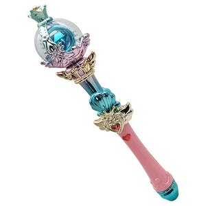 Electric Flashing Sounding Magic Stick Girls Toy Cosplay Sailor Moon Princess Magician Music Magic Sword Pretend Play Kids Toy