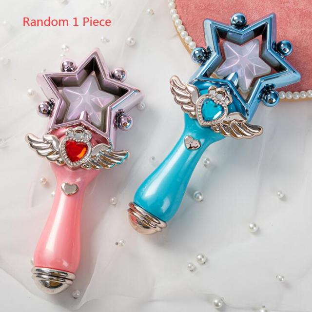 Electric Flashing Sounding Magic Stick Girls Toy Cosplay Sailor Moon Princess Magician Music Magic Sword Pretend Play Kids Toy