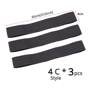 1Pcs/Lot Elastic Headband With Velcro 60Cm Edge Grip Band 2.5 3 3.5Cm Width Velcro Headband For Closure Frontal Wigs Lay Down
