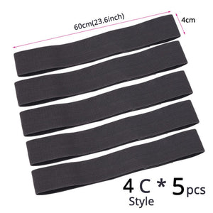1Pcs/Lot Elastic Headband With Velcro 60Cm Edge Grip Band 2.5 3 3.5Cm Width Velcro Headband For Closure Frontal Wigs Lay Down