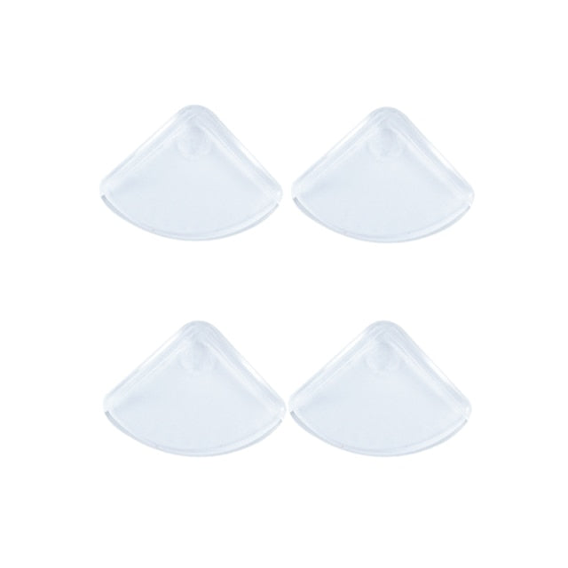 4Pcs Child Baby Safety Silicone Protector Table Corner Edge Protection Cover Children Anticollision Edge & Guards