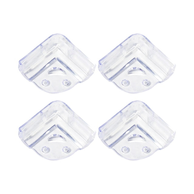 4Pcs Child Baby Safety Silicone Protector Table Corner Edge Protection Cover Children Anticollision Edge & Guards