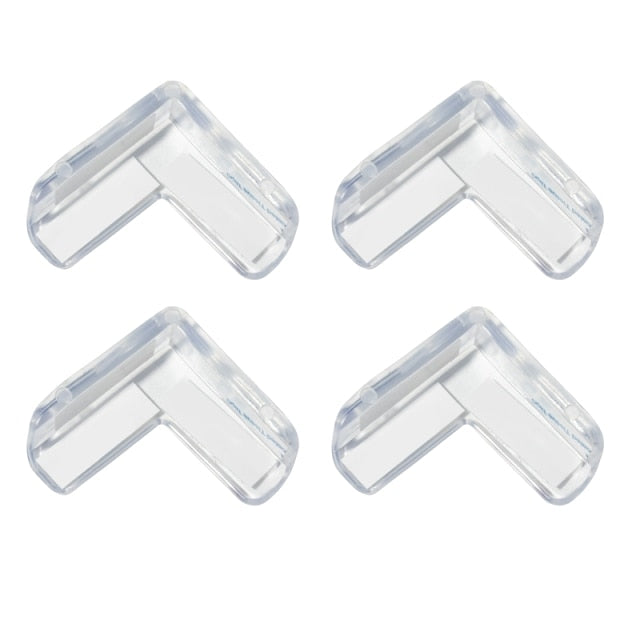 4Pcs Child Baby Safety Silicone Protector Table Corner Edge Protection Cover Children Anticollision Edge & Guards