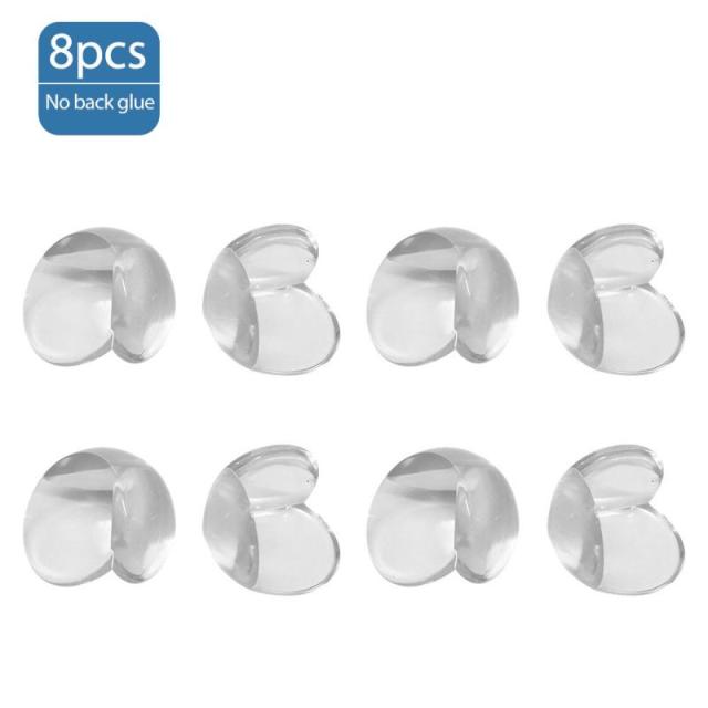 8pcs/lot Edge Corner Guard Child Security Baby Safety Table Corner Protector Transparent Anti Collision Angle Protection Cover