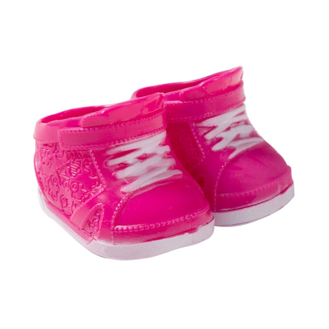 New Sandal Plastic Shoes For 43cm Baby Dolls 17 inch Born Dolls Shoes