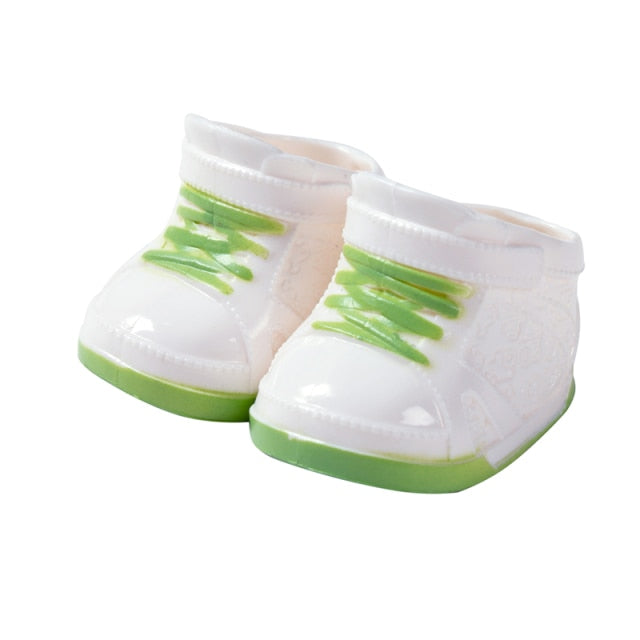 New Sandal Plastic Shoes For 43cm Baby Dolls 17 inch Born Dolls Shoes