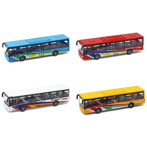 2021 New High Quality Alloy Classic Bus Minibus Car Alloy Vehicle Model Desktop Decor Kids Collectible Toy Kid Toys For Children