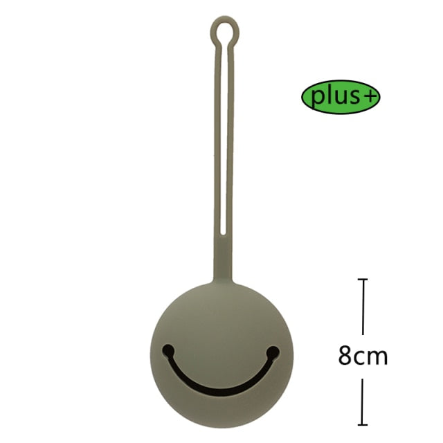 New Design Baby Silicone Pacifier Holder BPA Free Infant Portable Soother Container Box Nipple Storage Box Food Grade Silicone