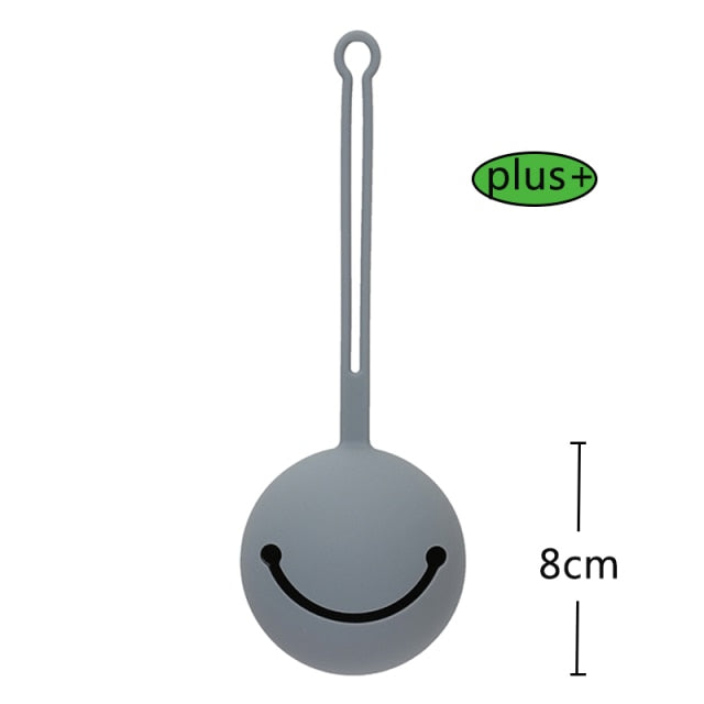 New Design Baby Silicone Pacifier Holder BPA Free Infant Portable Soother Container Box Nipple Storage Box Food Grade Silicone