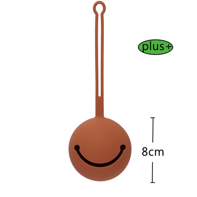 New Design Baby Silicone Pacifier Holder BPA Free Infant Portable Soother Container Box Nipple Storage Box Food Grade Silicone