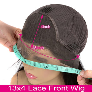 Brazilian Water Wave Lace Front Wig 100% Remy Human Hair Lace Wigs HD 5X5 Transparent Lace Closure Wig Long Curly Human Hair Wig