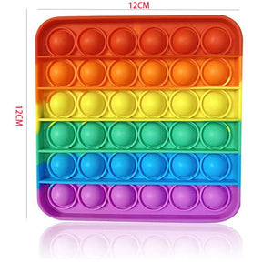 Large 30 CM Size Pop It Fidget Toys Push Bubble School Bag Board Pendant Hot Sale Adult Decompression Toy Children Anti-Stress