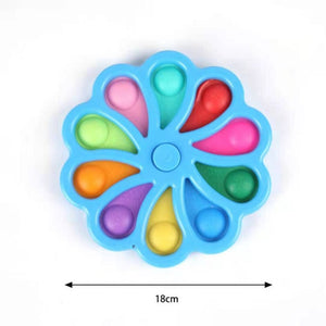 Large 30 CM Size Pop It Fidget Toys Push Bubble School Bag Board Pendant Hot Sale Adult Decompression Toy Children Anti-Stress