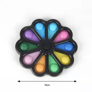 Large 30 CM Size Pop It Fidget Toys Push Bubble School Bag Board Pendant Hot Sale Adult Decompression Toy Children Anti-Stress