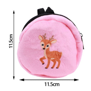 Unicorn Kitty Pony Doll Backpack Purse For American 18 Inch Girl 43 cm Born Baby Doll Clothes Accessories Items,Our Generation