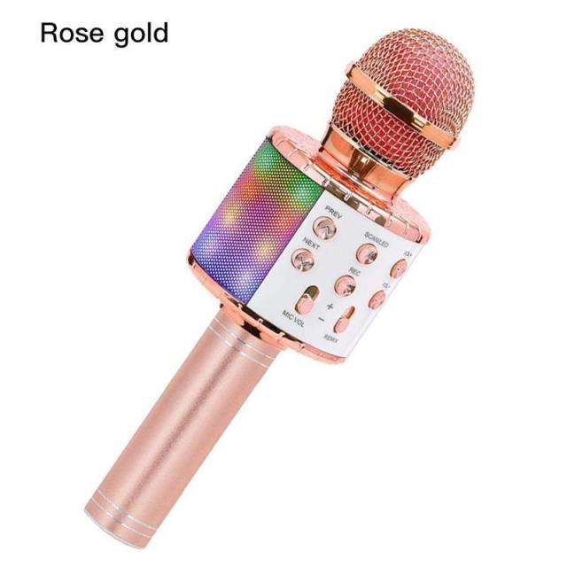 Fun Toys for 4-15 Year Old Girls, Handheld Karaoke Microphone for Kids Birthday Gifts for 8 9 10 11 Years Old Boys Girl