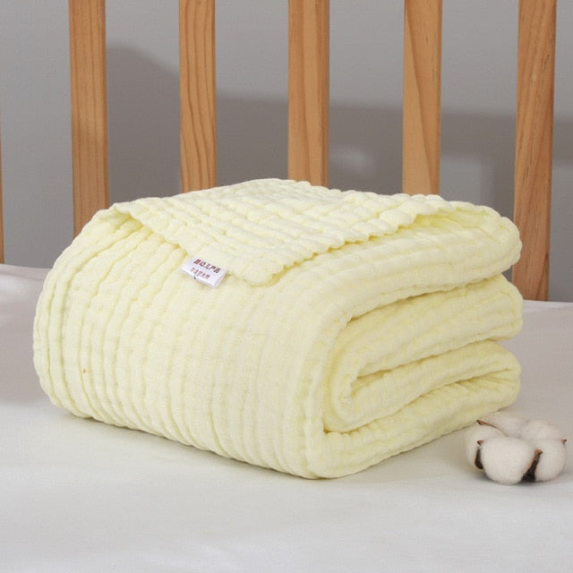 6 Layers Muslin Swaddle Baby Blankets Newborn Muslin Swaddle Baby Bedding Custom Blanket Couverture Bebe Emmaillotage