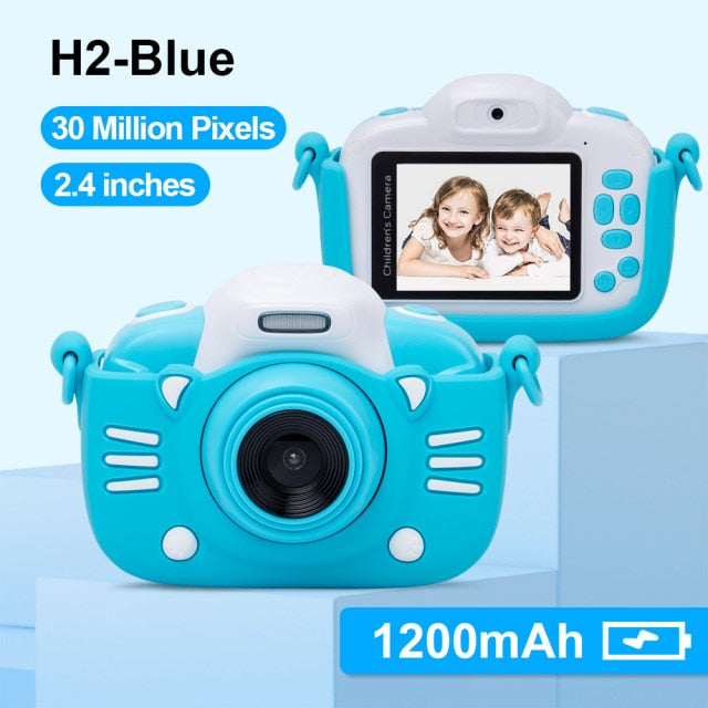 Minibear Children Camera For Kids Toy Cameras For Children 1080P HD Video Camera For Child Birthday Christmas Gifts For Girl Boy