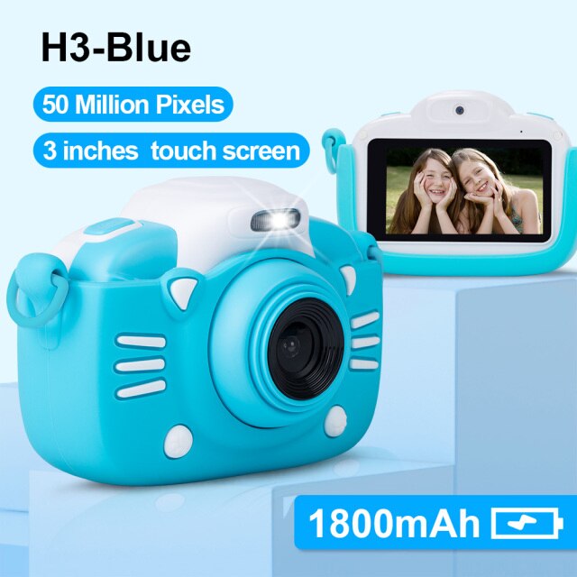 Minibear Children Camera For Kids Toy Cameras For Children 1080P HD Video Camera For Child Birthday Christmas Gifts For Girl Boy