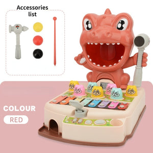 Children Light Music Whac-A-Mole Toys Multifunctional Play Hit Hammering Game Educational Interactive Toys Christmas Gift