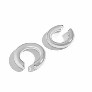 2021 New Fashion Pearl Ear Cuff Bohemia Stackable C Shaped CZ Rhinestone Small Earcuffs Clip Earrings for Women Wedding Jewelry