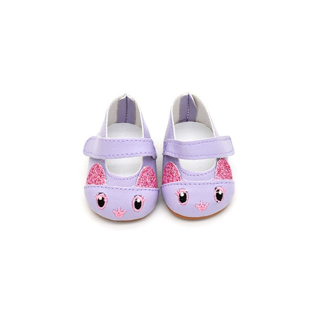 New Sandal Plastic Shoes For 43cm Baby Dolls 17 inch Born Dolls Shoes