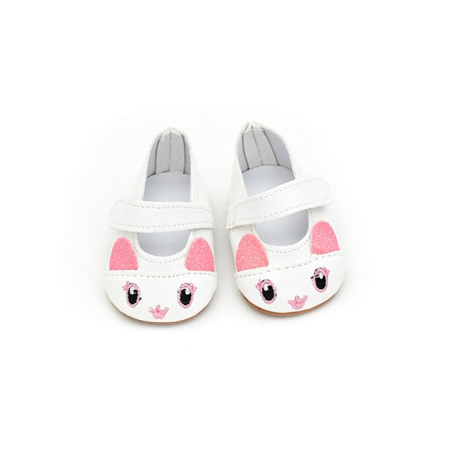 New Sandal Plastic Shoes For 43cm Baby Dolls 17 inch Born Dolls Shoes