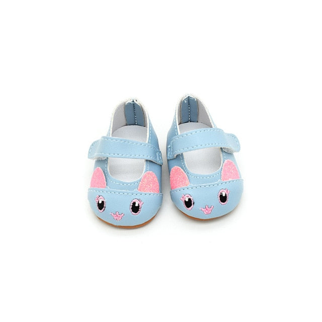 New Sandal Plastic Shoes For 43cm Baby Dolls 17 inch Born Dolls Shoes