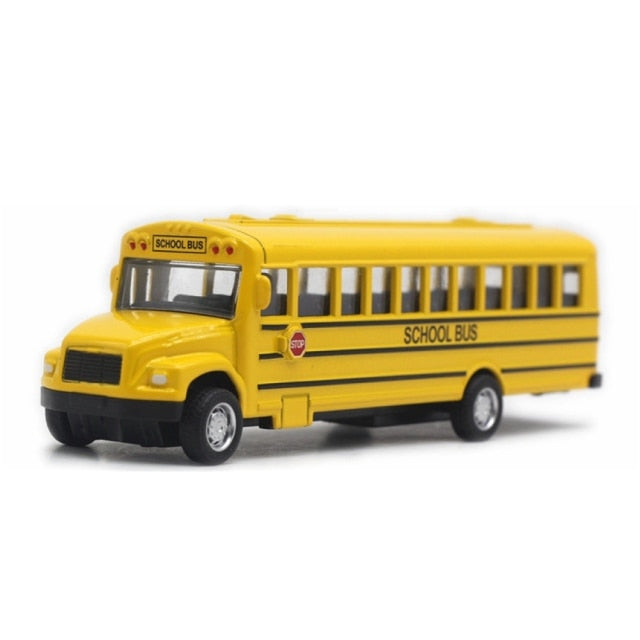 2021 New High Quality Alloy Classic Bus Minibus Car Alloy Vehicle Model Desktop Decor Kids Collectible Toy Kid Toys For Children