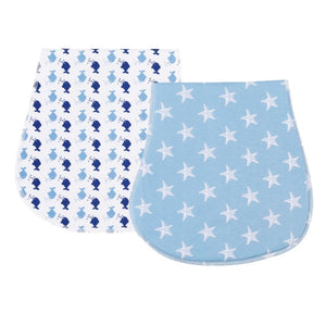 2Pcs/Lot Burp Cloth Organic Cotton Absorbent Towel Soft Comfortable Baby Burp Cloths Wholesale Fashionable Burp Cloth Boy Bibs