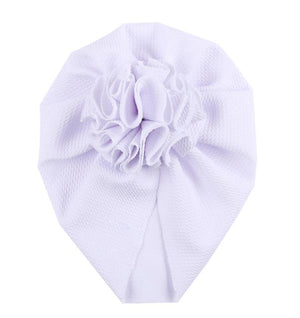 Cute Flower Baby Hat Toddler Turban Infant Head wraps Kids Bonnet Newborn Toddler Beanie Cap for  0-18m