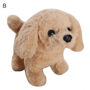Electric Plush Simulation Display Mold Teddy Corgi Dog Rabbit Tail Wagging Ass Shaking Toy Robot for Children Interesting Gifts