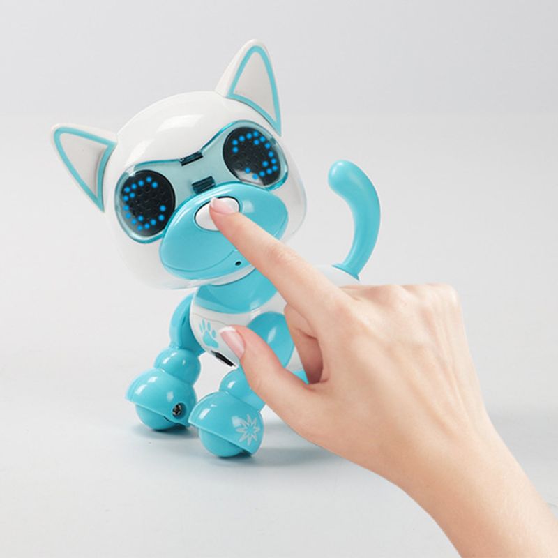 Robot Dog Robotic Puppy Interactive Toy Birthday Gifts Christmas Present Toy for Children Electric Toys Robots