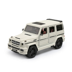 1:24 Alloy Car Model Collective Diecast Big G65 SUV High Simulation Toy Metal Vehicle (M929Y/ M923Y) 6 Openable Doors Pull Back
