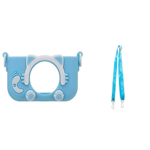 Children Kids Camera Educational Toys for Baby Gift Mini Digital Camera 1080P Projection Video Camera with 2 Inch Display Screen